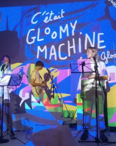 GLOOMY MACHINE | Concert-lecture dessiné