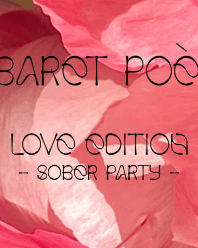 Cabaret poème #2 | Love edition • sober party