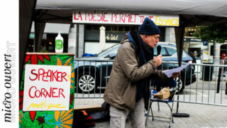 SPEAKERS’ CORNER | Micro ouvert maelstrÖm reEvolution