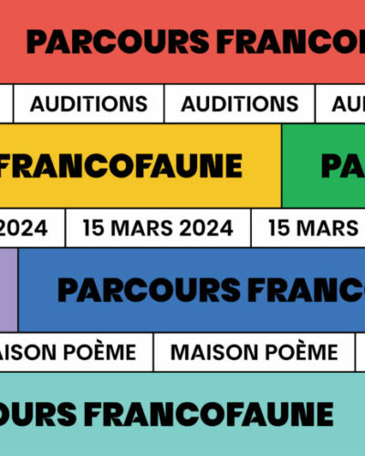 PARCOURS FRANCOFAUNE | Auditions