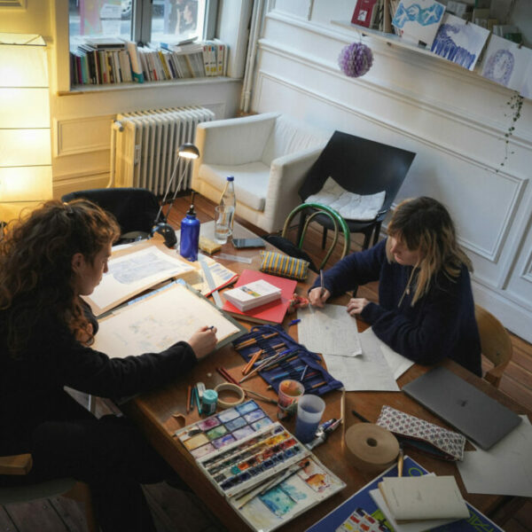 Milena Lanzmann et Elsa Dupont © Kevin Dochain Milena Lanzmann et Elsa Dupont © Kevin Dochain