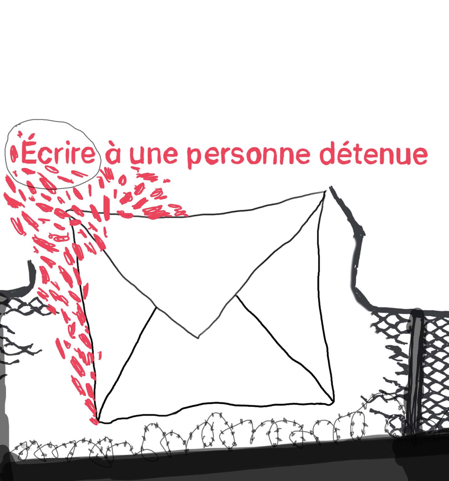Écrire à une personne détenue