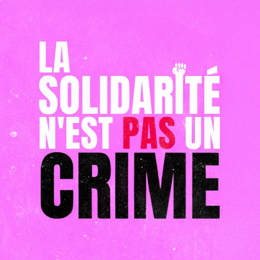 La solidarité n&rsquo;est pas un crime