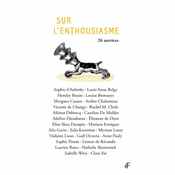 Lettres sur l&rsquo;enthousiasme — soirée de lancement